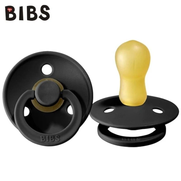 Bibs Colour Kauçuk Emzik 18+ Ay Black