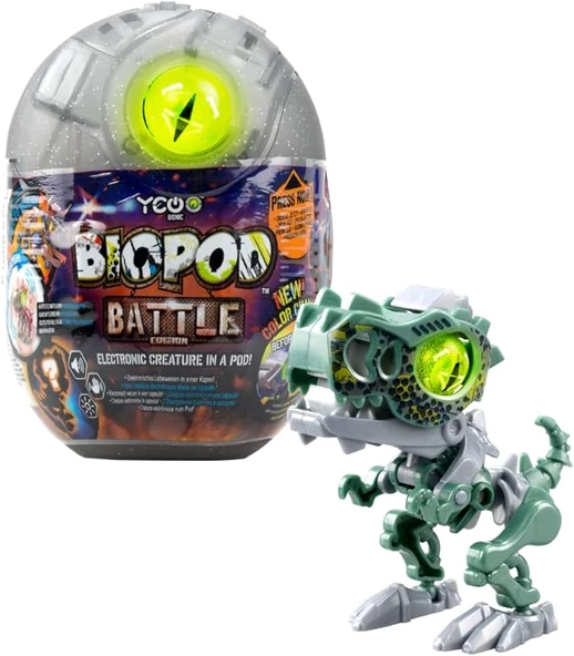 Biopod Battle Tekli Dinazor Robot