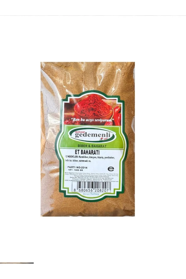 ET BAHARATI 1 KG ürün görseli