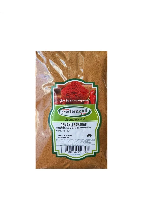 OSMANLI BAHARATI 1 KG ürün görseli
