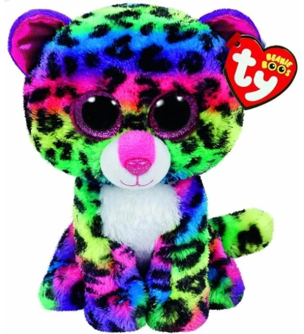 Mega Dotty Multıcolor Leopard Reg Leopar 15 CM Peluş Oyuncak ürün görseli