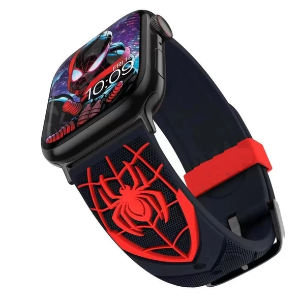 Apple Watch 42/44/45/46/49mm Kordon 3D Tasarımlı Marvels Karakterli Band 2/3/4/5/6/se/7/8/9/10/ultra
