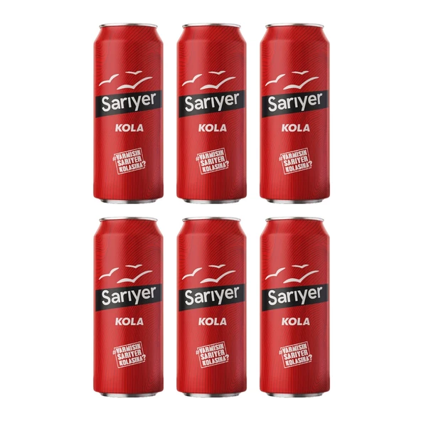 Sarıyer Kola 330 ml Kutu 6 lı