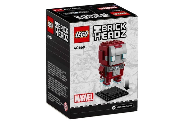 LEGO BrickHeadz 40669 Iron Man MK5 - 2