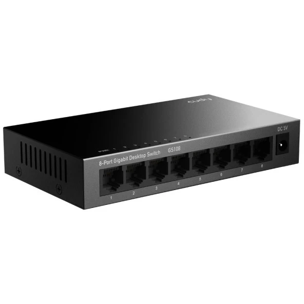 CUDY GS108 8 Port Gigabit Yönetilemez Desktop Metal Kasa Switch - 2
