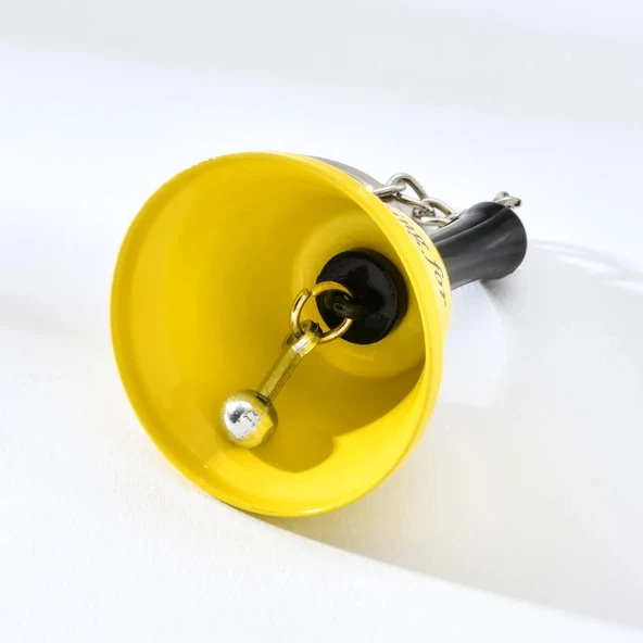 Periboia Resepsiyon Zili El Çanı Anahtarlık - Ring For - 4