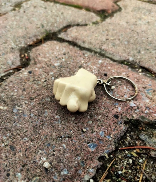 Periboia Ten Rengi Sevimli Muzip Anahtarlık Nah Anahtarlık - 2