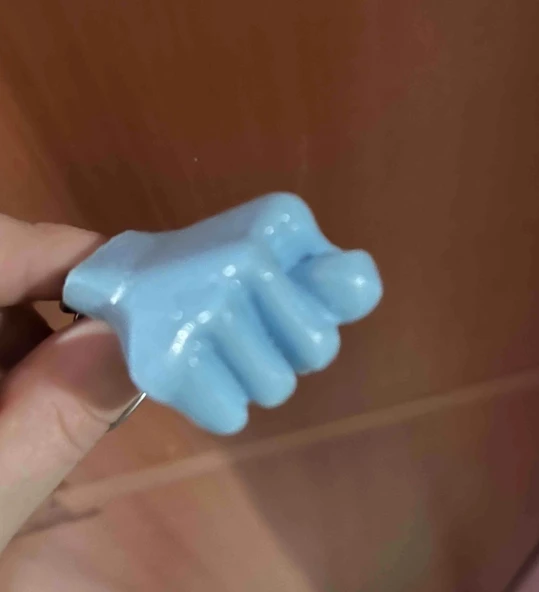 Periboia Mavi Renk Sevimli Muzip Anahtarlık Nah Anahtarlık - 3