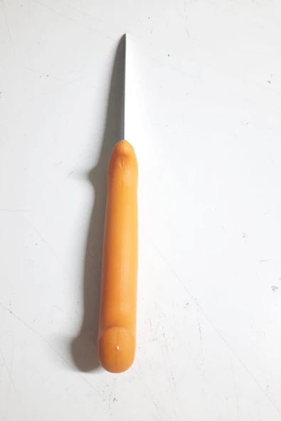 Periboia Plastik Saplı 26 cm Kurban Bıçağı Yemek Mutfak Bıçağı No.1 - 5