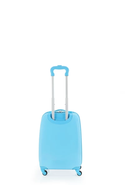 V307 ABS ÇOCUK VALİZ-MAVİ DALMAÇYALI - 3