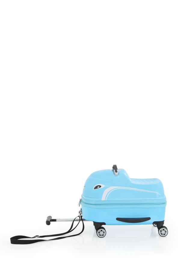 V367 ABS ÇOCUK VALİZ-MAVİ - 2