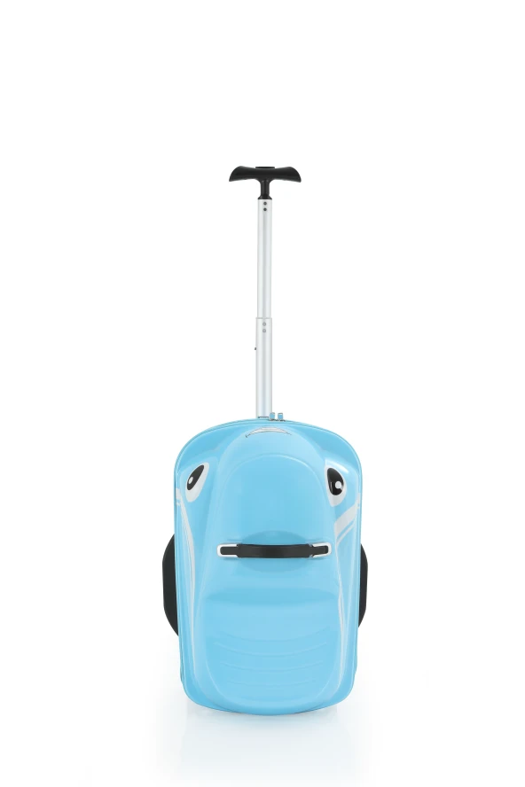 V367 ABS ÇOCUK VALİZ-MAVİ - 3