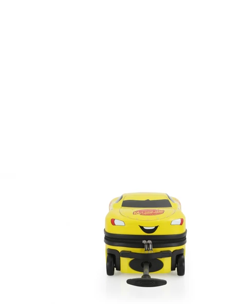 V306 ABS ÇOCUK VALİZ-YELLOW CAR - 3