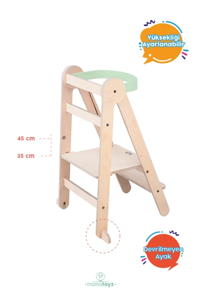 Fold Öğrenme Kulesi - Mint - 4