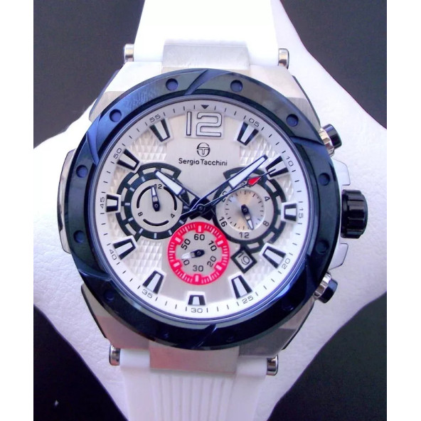 Sergio Tacchini ST.5.10003-5 Chronograph Sport Erkek Kol Saati - 2