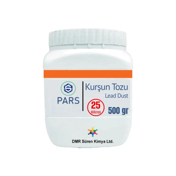 Kurşun Tozu 25 Mikron 500 Gr