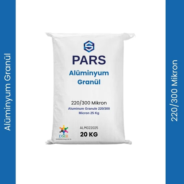Alüminyum Granül 220/300 Mikron 25 Kg ürün görseli 1