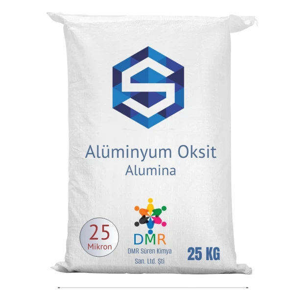 Alüminyum Oksit Beyaz 25 Mikron 20 Kg