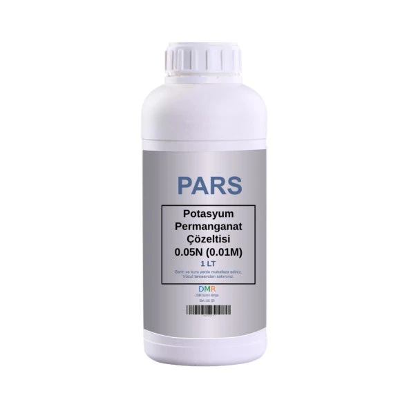 Potasyum Permanganat Çözeltisi 0.05N(0.01M) 1 LT