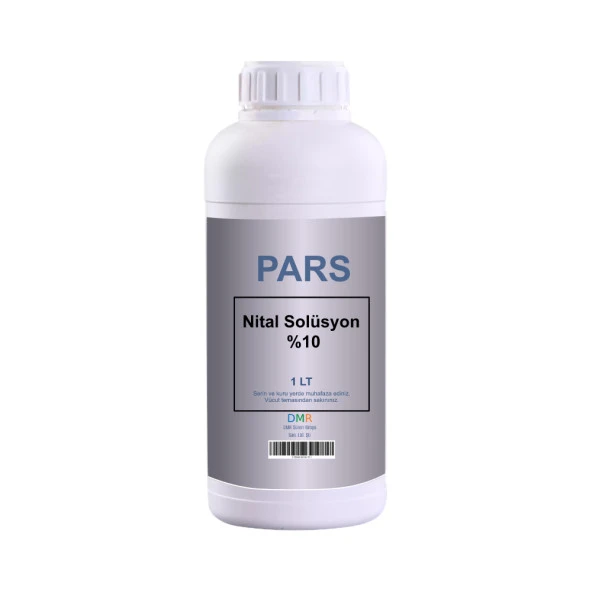 Nital Solüsyon 1 Lt %10