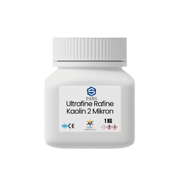 Ultrafine Rafine Kaolin 2 Mikron 1 Kg
