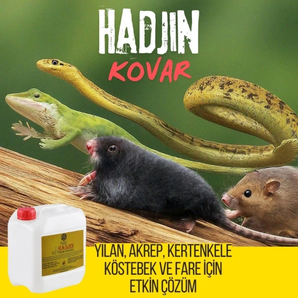 Hadjin Yılan Akrep Kertenkele Kovucu 100 ml - 2