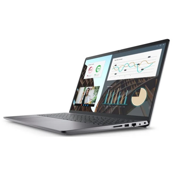DELL 15.6" VOSTRO 3530 N1601PVNB3530U CORE i7 1355U-8GB RAM-512GB NVME-FDOS - 3