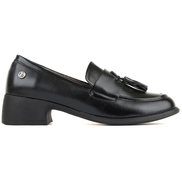 Pierre Cardin 54276 Kare Topuklu Loafer Kadın Ayakkabı