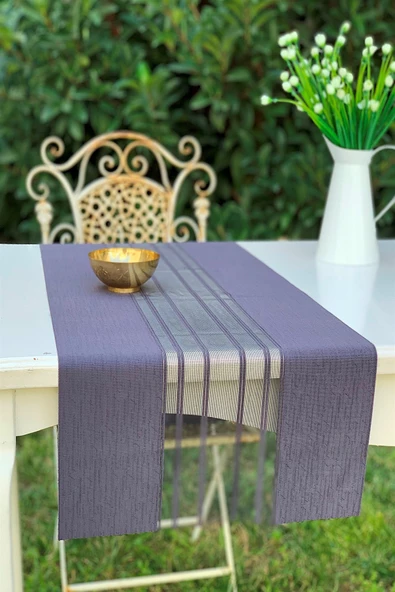 40x200 cm Lazer Kesim Modern Runner - 3