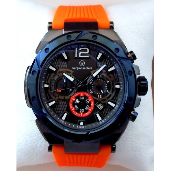Sergio Tacchini ST.5.10003-4 Chronograph Sport Erkek Kol Saati - 3