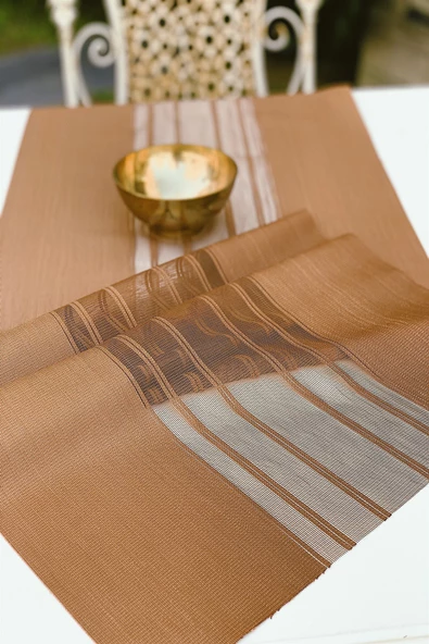 40x200 cm Lazer Kesim Modern Runner - 5