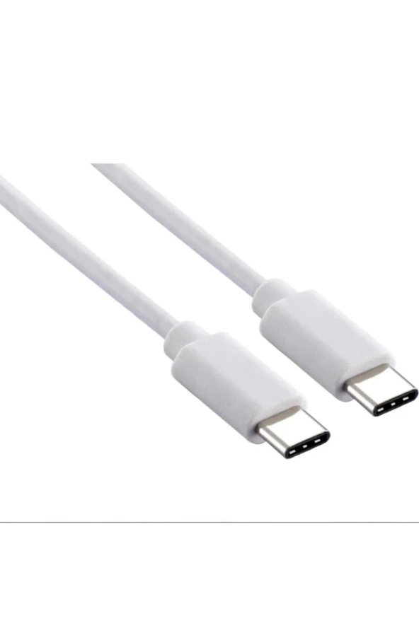 NOİSE Type C Kablo İki Ucu Type C USB C Kablo 1 Metre Beyaz