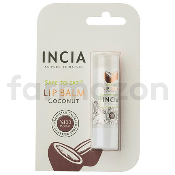 Incia Hindistan Cevizli Dudak Besleyici Lip Balm 6 gr