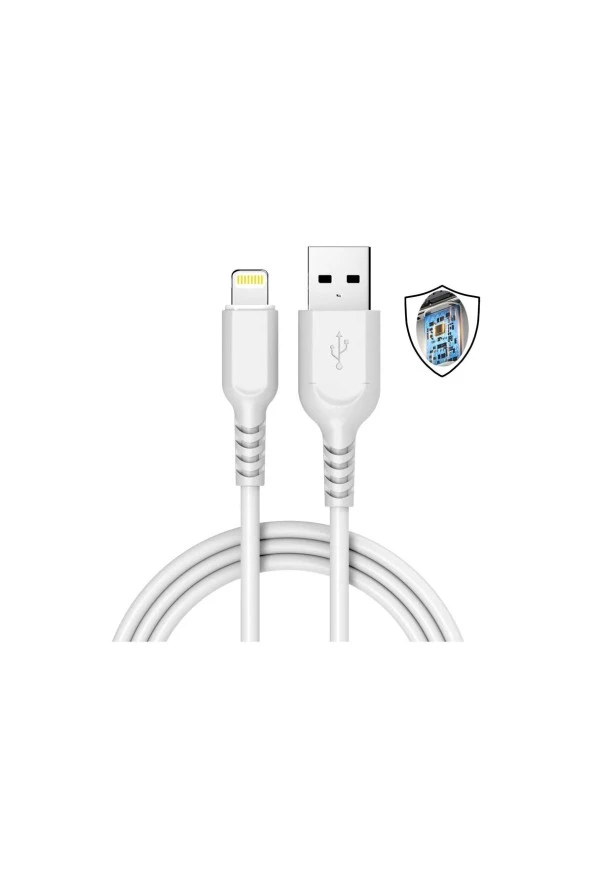 Lityum Teknoloji 2 Metre 200 cm İphone Lightning Uzun Şarj ve Data Kablosu Uyumlu