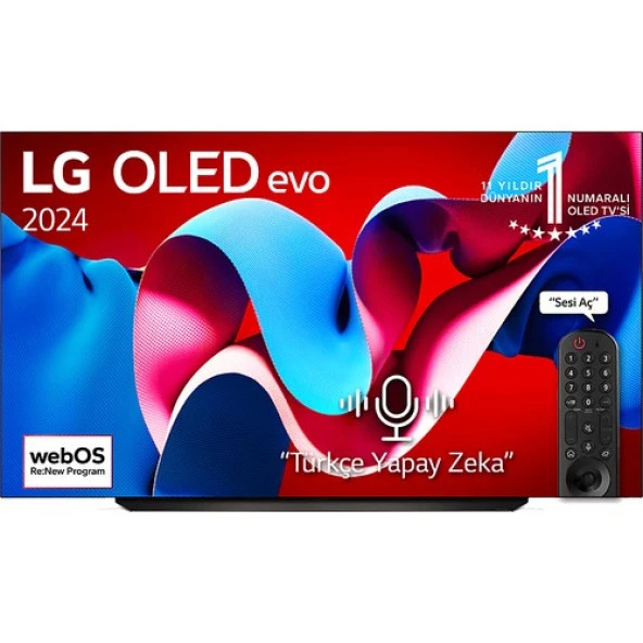 LG OLED83C46LA 83 inç 210 Ekran 4K Ultra HD WebOS OLED TV