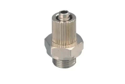 Metal Mini Somun Sıkmalı Düz Rekor 4x6mm - M5
