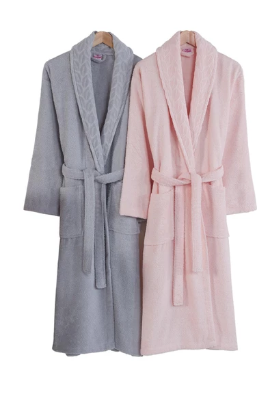 Nurpak Hazal 8 Parça Aile Bornoz Seti Kutulu - 6