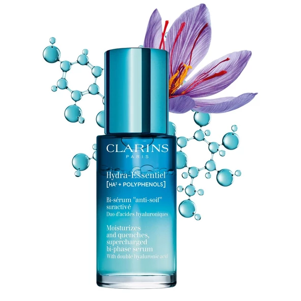 CLARINS Hydra-Essentiel Bi-sérum anti-soif suractivé 30 ml