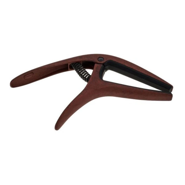 Ernie Ball P09602 Axis Dual Radius Capo Bronze Gitar Kapo - Resim 2