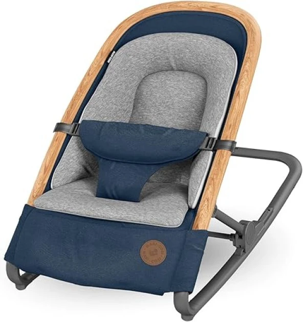 Maxi-Cosi Kori Ahşap Ana Kucağı, Essential Grey (Açık Gri)  Mavi