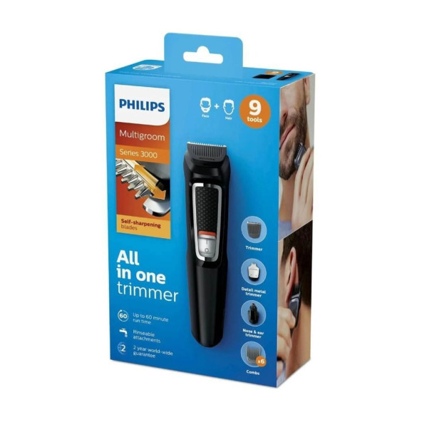 Philips 3000 Serisi MG3740/15 Multigroom 9 in 1 Erkek Bakım Kiti - 4