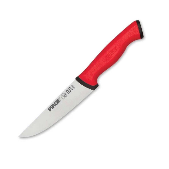 Pirge Duo Kasap Bıçağı 12,5 cm no:0 Kırmızı