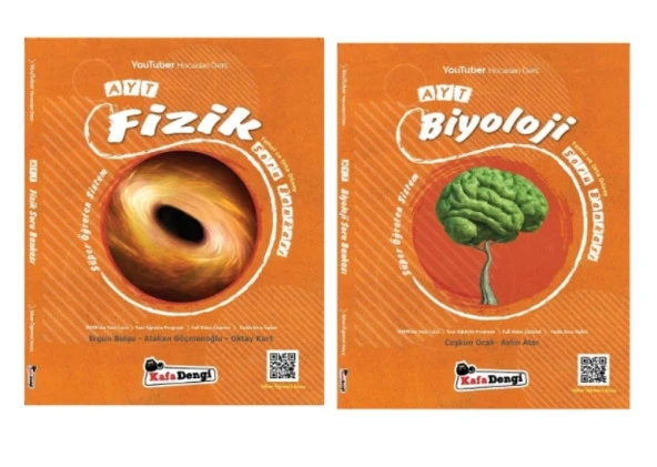 KAFA DENGİ YAYINLARI AYT Fizik + Biyoloji Soru Bankası | Süper Öğreten Sistem