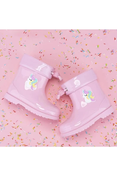 Igor W10253-010 Bimbi Unicornio Kız Çocuk Yağmur Çizmesi - 4