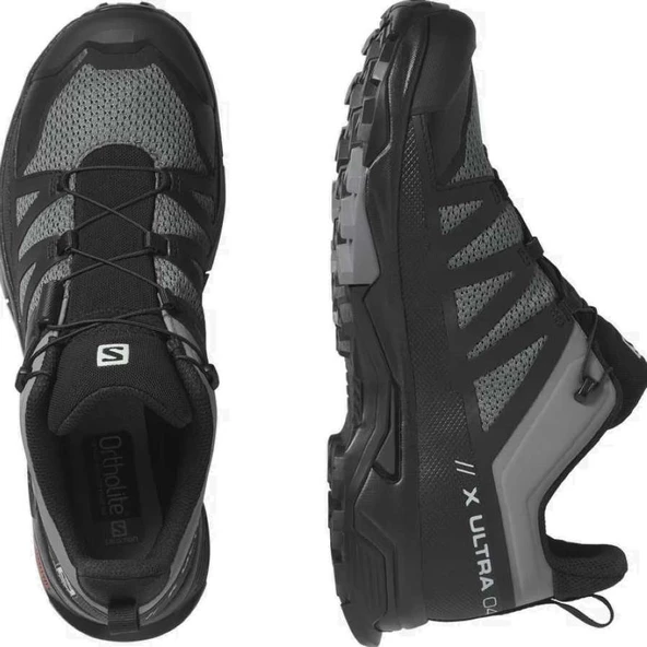 Salomon X Ultra 4 Erkek Outdoor Ayakkabı - GRİ - 7