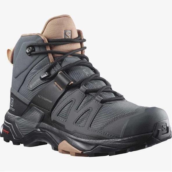 Salomon X Ultra 4 Mid Gtx W E Kadın Ayakkabı Siyah - 3