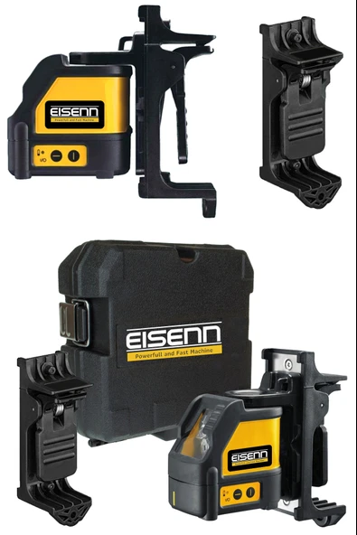 EISENN German EW088 K Otomatik Hizalamalı Yatay ve Dikey Yeşil Çizgi Lazer Çizgi Distomat - 3