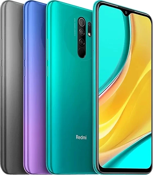 Xiaomi Redmi 9 64 GB Mavi. (Şarj Cihazı Hediye)