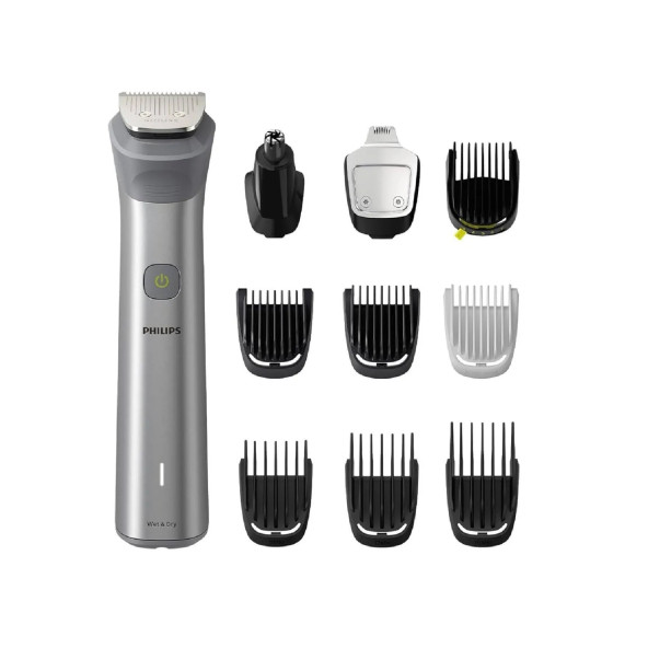 Philips 10 in 1 Çok Amaçlı Traş Bakım Seti Islak Kuru Kullanma, Beyaz - 2