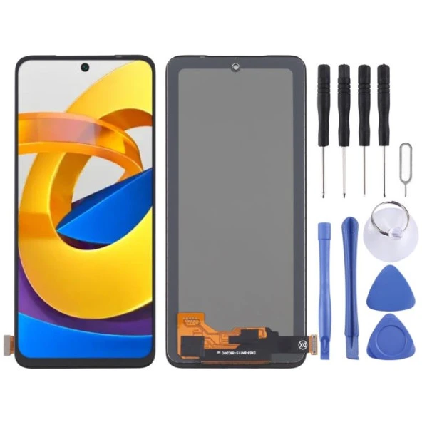 Cbtx Tft Malzeme Lcd Ekran Ve Sayısallaştırıcı Xiaomi Redmi Uyumlu Tam Montaj Not 11 4g/redmi Not 11s 4g/poco M4 Pro